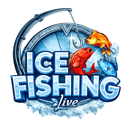 Ice Fishing winter slot with fishing bonus feature and scatter pays